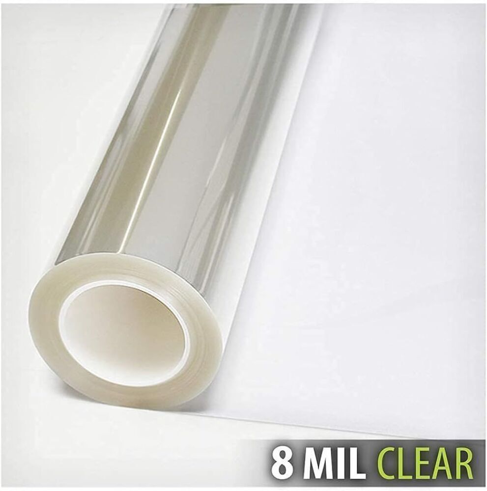 Window Film Security and Safety 8 Mil Clear - Image 1 - Lot 4460