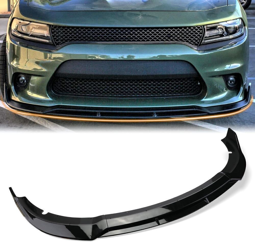 Front Bumper Lip Spoiler Wing Dodge Charger Accessories - Image 1 - Lot 4463
