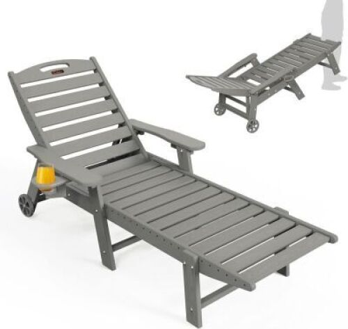 Lounge Chair Outdoor, Oversized Chaise Lounge Chair - Lot 4464