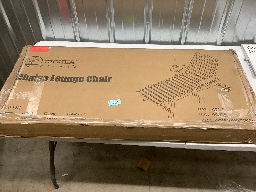Lounge Chair Outdoor, Oversized Chaise Lounge Chair - Image 4 - Lot 4464