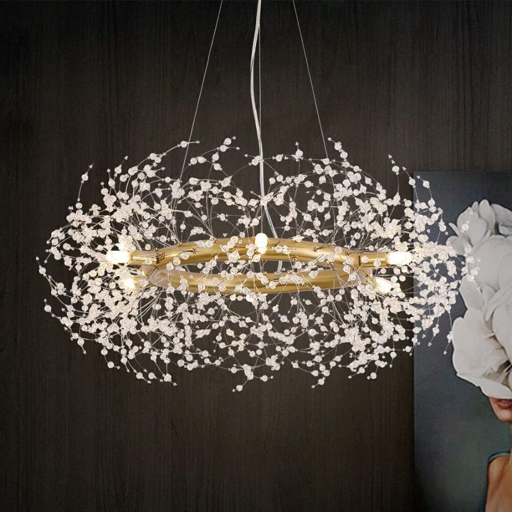 Macarena Gold Crystal Chandelier - Image 6 - Lot 4468