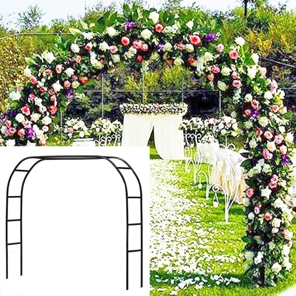 Medal Garden arbor wedding arch 76.8 in hx90.5in w - Image 1 - Lot 4558