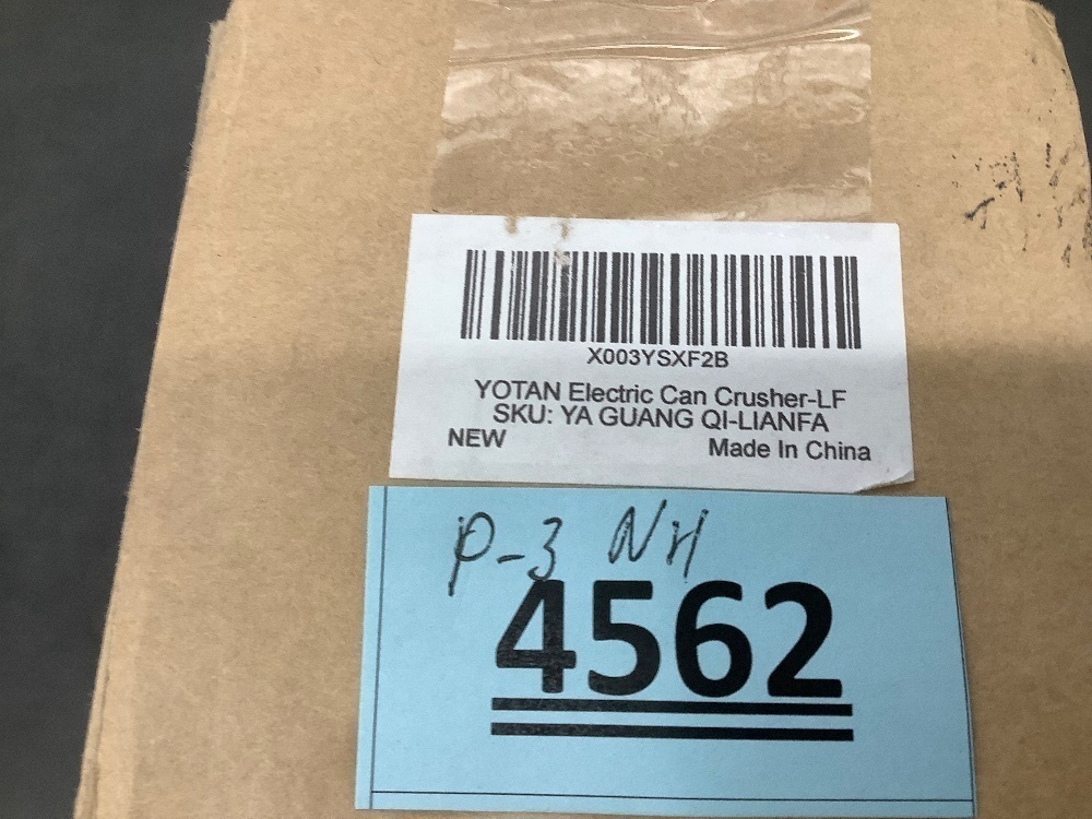 YOTAN Electric Can Crusher, 12oz - Image 4 - Lot 4562