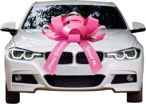Carbowz, Big car bow, sweet 16 - pink - Lot 4576