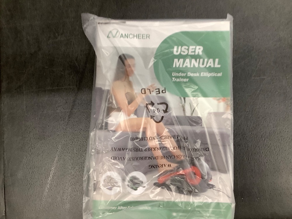 ANCHEER under desk elliptical machine - Image 3 - Lot 4579