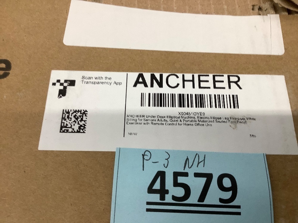 ANCHEER under desk elliptical machine - Image 5 - Lot 4579