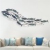 Coastal Metal Fish Wall Decor - Thumbnail 1