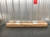 5FT Box Rail Hardware Heavy Duty Steel Sliding Barn Door Track, Ceiling Mount Kit - Thumbnail 4