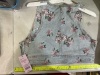 Denim Lightwash Floral Halter Top- size M - Thumbnail 2