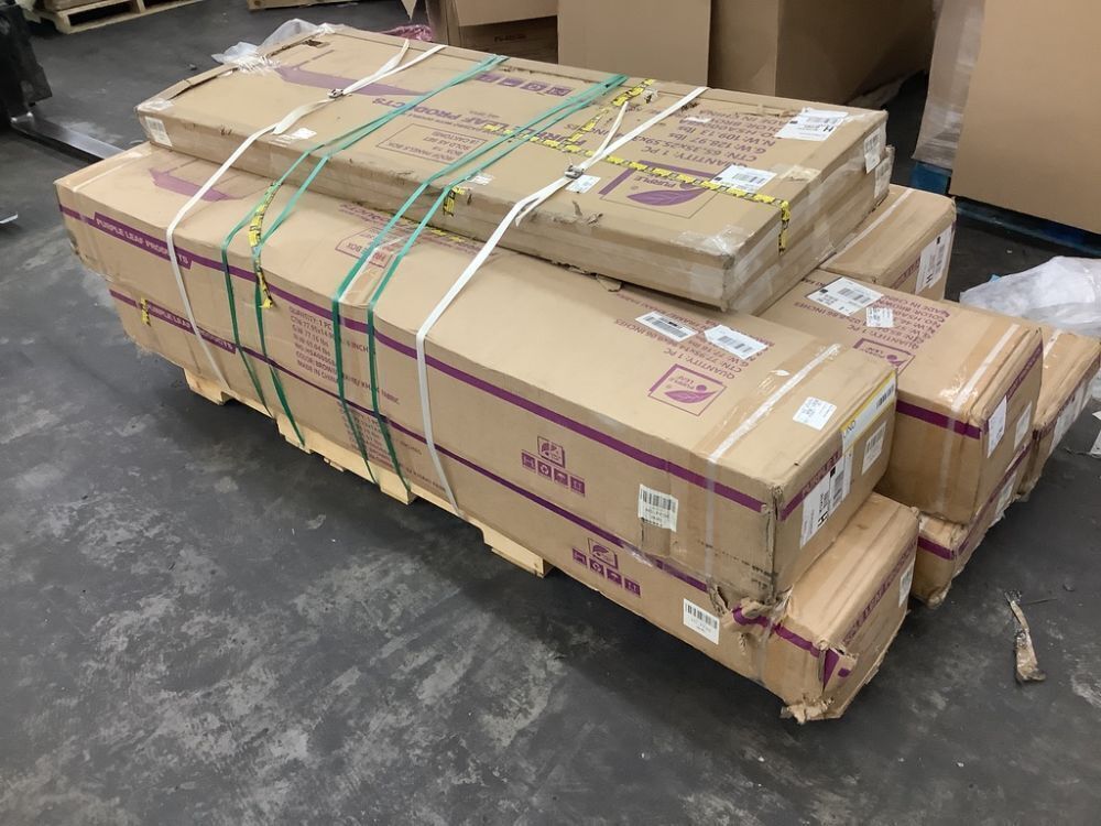 PURPLE LEAF 12 ft.x 26 ft. Bronze Aluminum Power-Coated Frame Galvanized Steel Double Roof Hardtop Gazebo, Hooks, Netting, Khaki Curtain - Image 2 - Lot 4JF