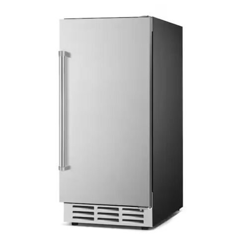 3.1 cu.ft. 128-Cans Built-In/Freestanding Outdoor Cooler Fridge in Stainless Steel, Antifouling, Waterproof - Lot 7JF
