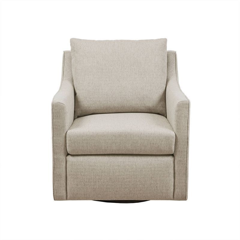 Martha Stewart Christian Swivel Armchair Natural - Image 1 - Lot 13