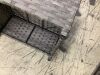 Bella Gray 6-Piece Wicker Outdoor Sectional Set with Dark Gray Cushions - Missing 2 Foot Levelers & 2 Leveler Inserts - Thumbnail 26