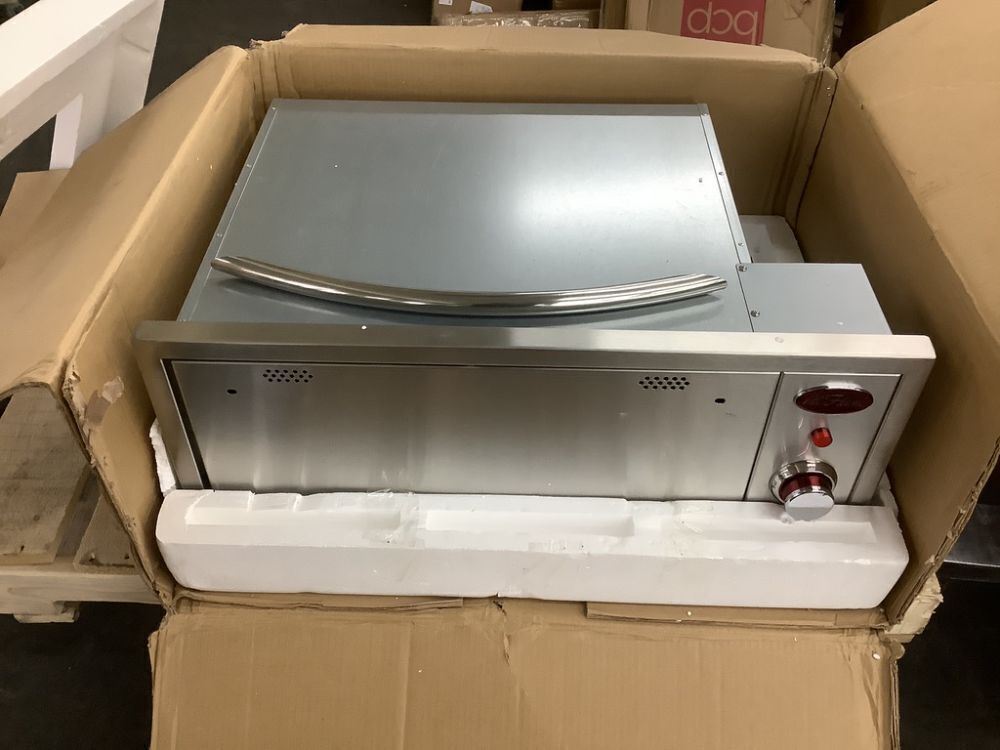 Cal Flame 2-in-1 Drop-In Stainless Steel Propane Warmer and Pizza Oven - Image 2 - Lot 33SK