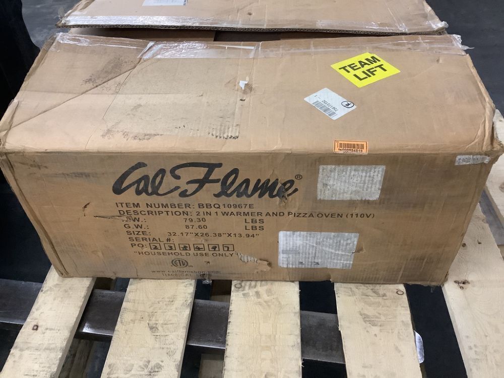 Cal Flame 2-in-1 Drop-In Stainless Steel Propane Warmer and Pizza Oven - Image 13 - Lot 33SK