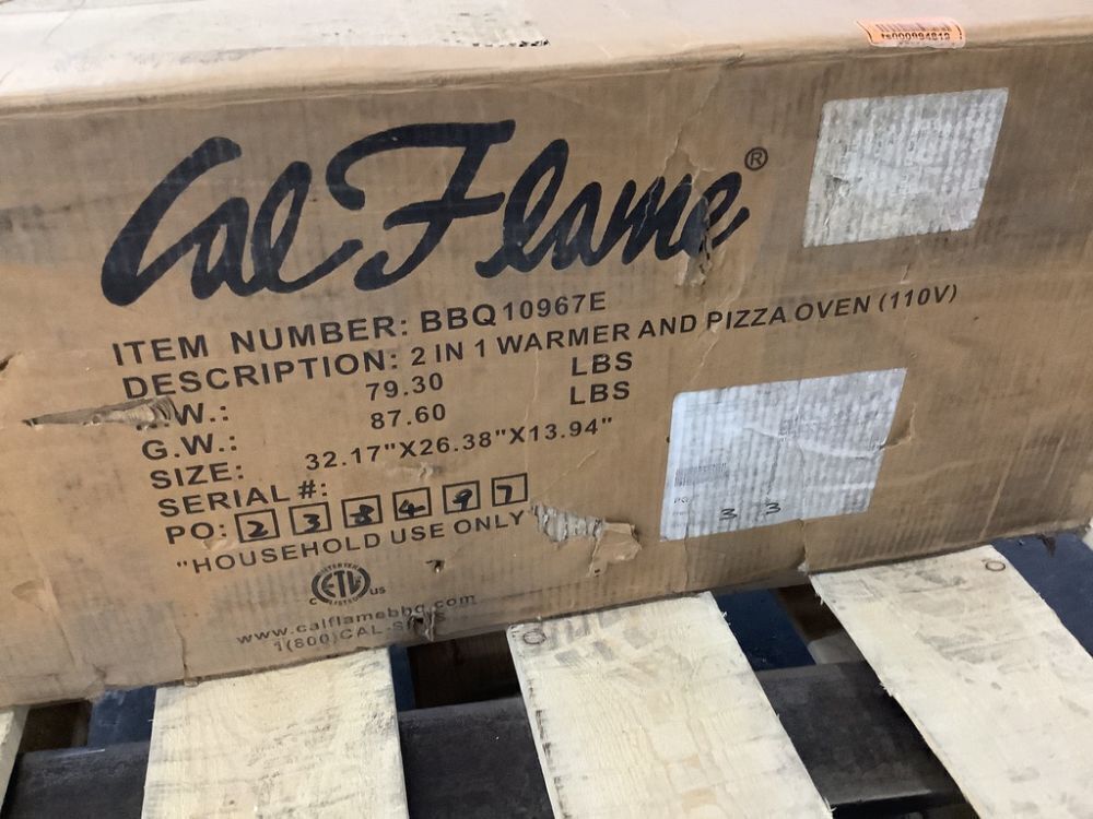 Cal Flame 2-in-1 Drop-In Stainless Steel Propane Warmer and Pizza Oven - Image 14 - Lot 33SK