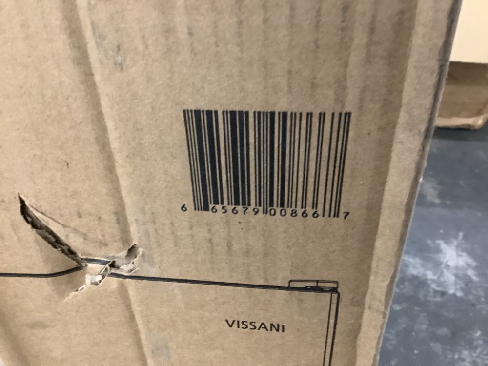 Vissani 3.1 cu. ft. 2 Door Mini Refrigerator in Black with Freezer - Image 3 - Lot 45JF