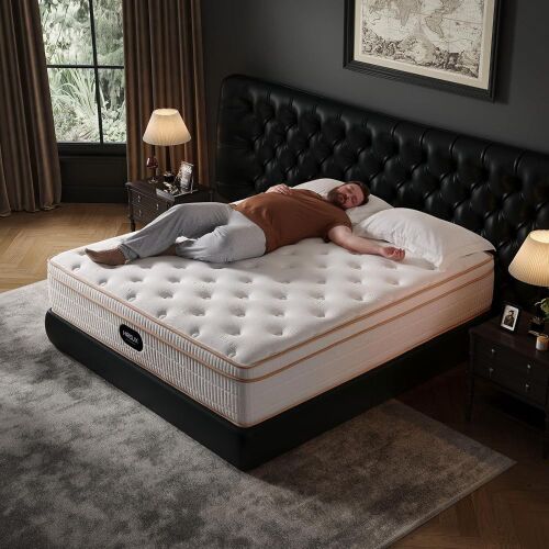 HIRELIX 14 Inch King Hybrid Mattress - Lot 46