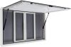 Aluminum Concession Window with 4 Horizontal Sliding Screen Windows, 45 x 30 Inch - Thumbnail 1