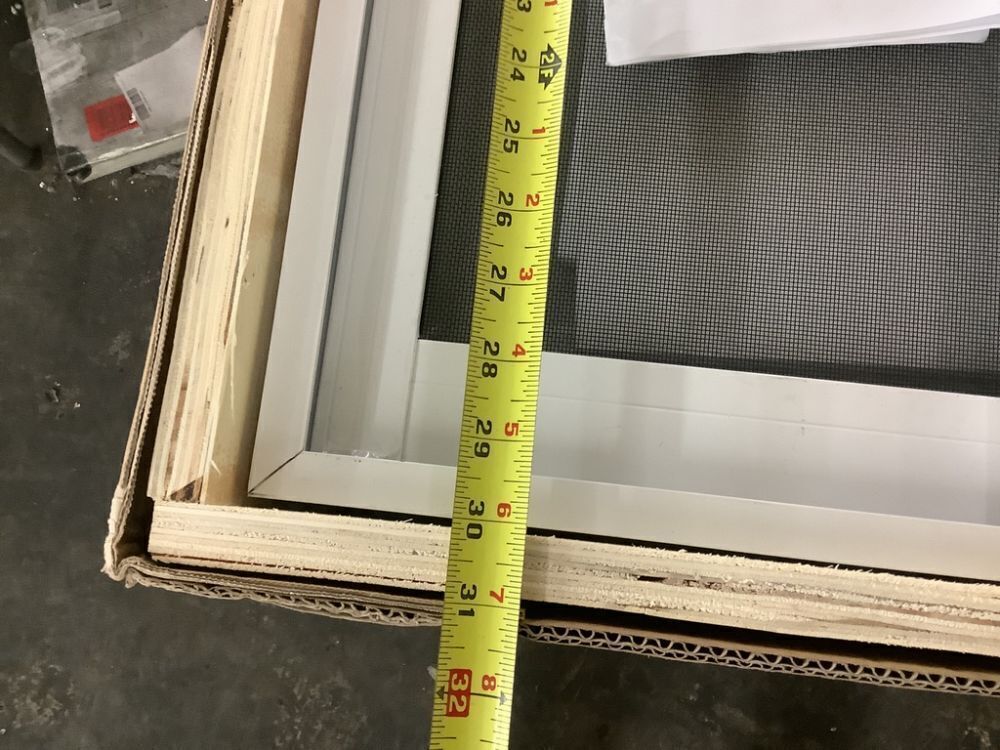Aluminum Concession Window with 4 Horizontal Sliding Screen Windows, 45 x 30 Inch - Image 6 - Lot 64