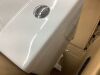 One-Piece 1.1/1.6 GPF Dual Flush Round Toilet in White Soft Close Seat - No Install Kit (Cap Covers, Wax Ring, Instructions) - Thumbnail 5