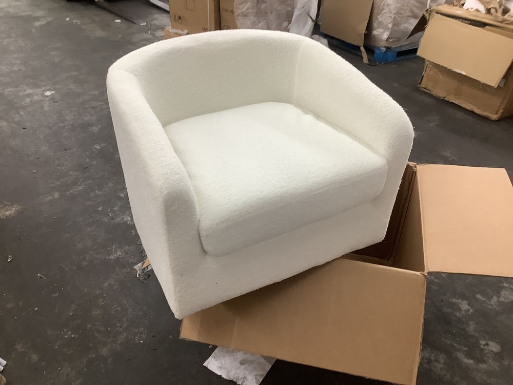 Lot of (2) Swivel Accent Chairs - Image 2 - Lot 71
