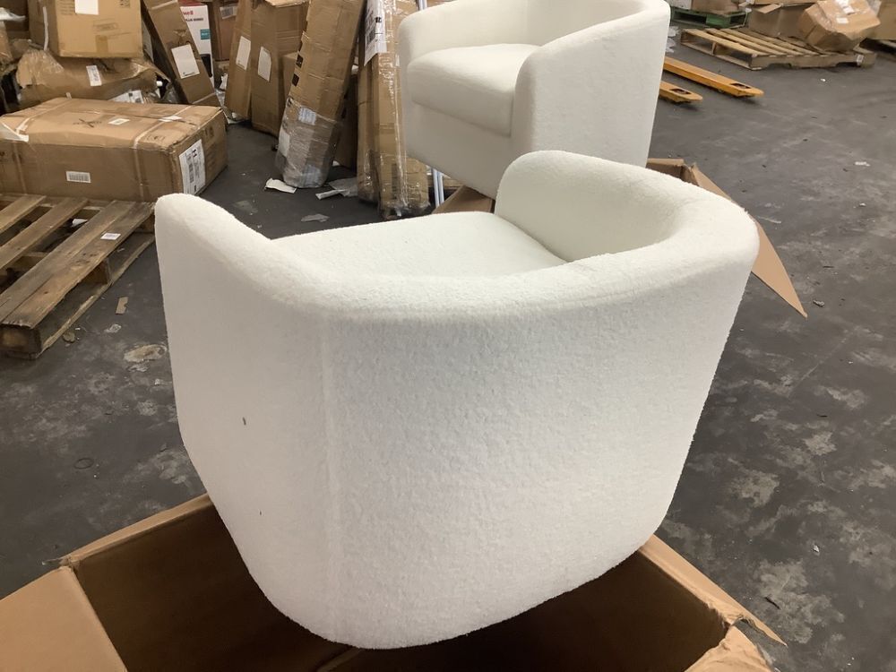 Lot of (2) Swivel Accent Chairs - Image 9 - Lot 71