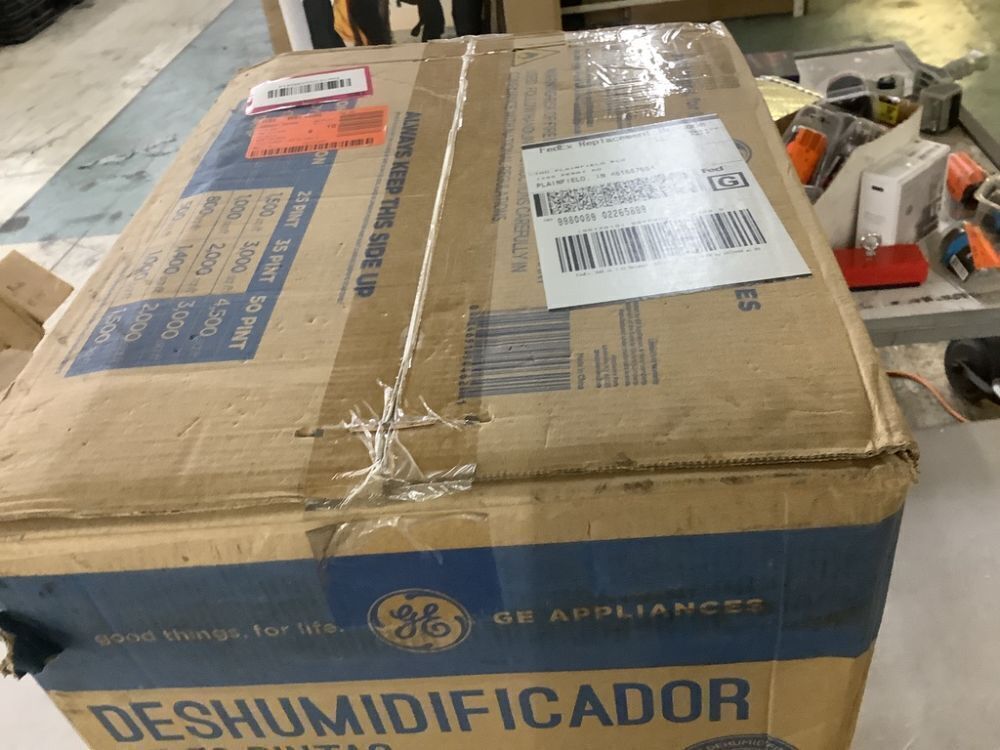 GE 50-Pints for Wet Rooms Up To 4500 sq. ft. Residential Dehumidifier with Bucket - Image 3 - Lot 73JF