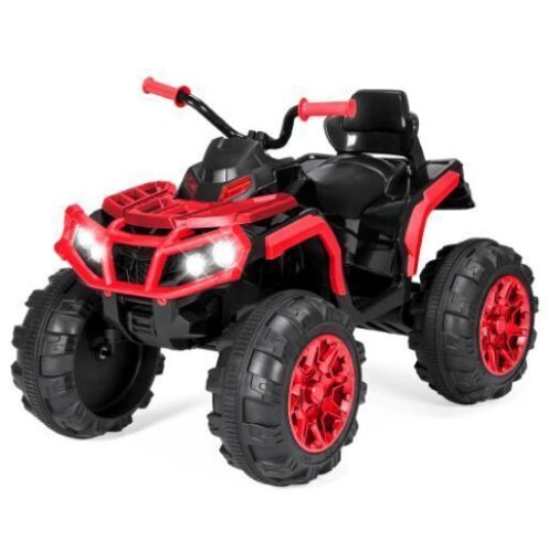 12V Kids Ride-On 4-Wheeler Quad ATV Car w/ 3.7mph Max, Bluetooth, Headlights - Lot 74