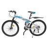 26in Foldable Mountain Bike 21 Speed - Thumbnail 1