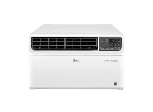 LG 14,000 BTU 115V Window Air Conditioner Cools 700 sq. ft. with Dual inverter, Wi-Fi and Dehumidifier - Missing Remote - Lot 105JF