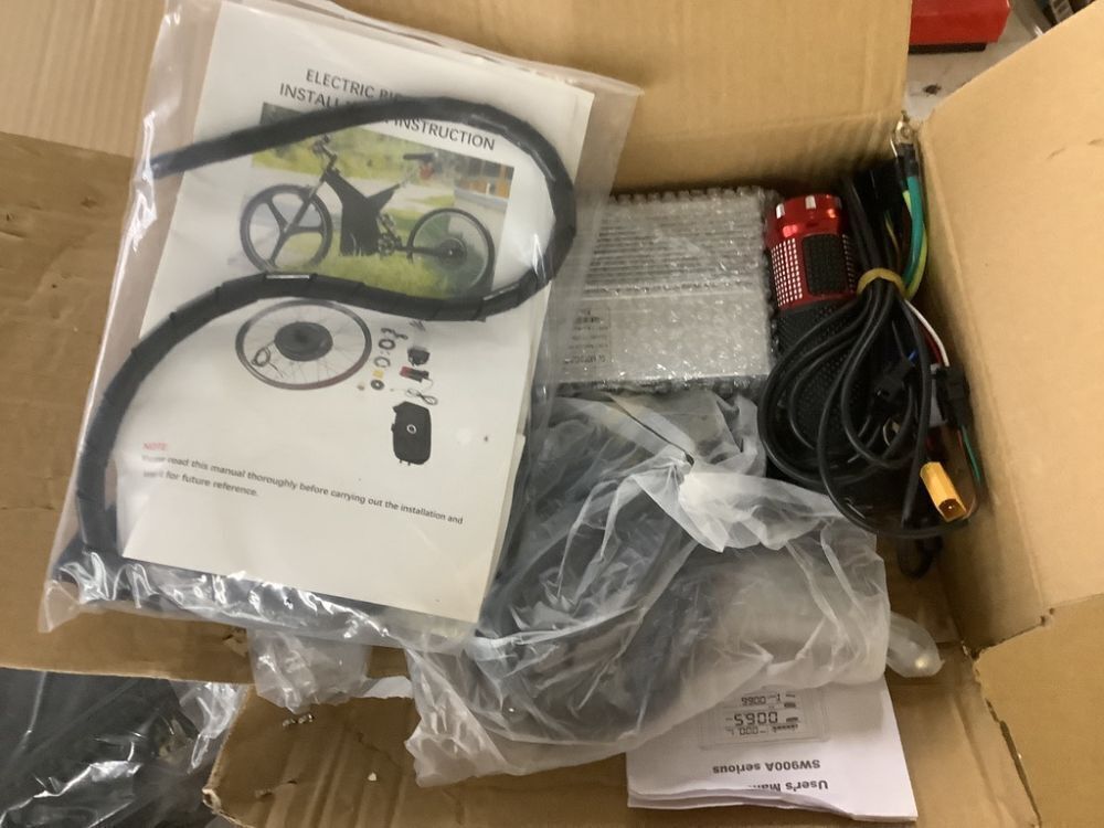 Rear Wheel Ebike Conversion Kit for 27.5” Electric Bike 2000W 72V - Image 4 - Lot 107