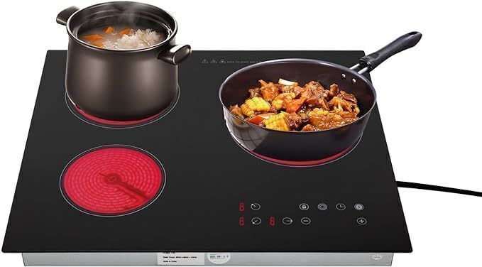 24 Inch Built-in Electric Cooktop, 3 Burners - Image 1 - Lot 108