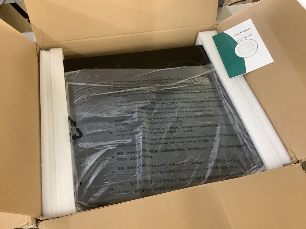24 Inch Built-in Electric Cooktop, 3 Burners - Image 2 - Lot 108