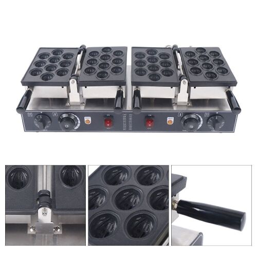 Walnut Waffle Cake Maker 1500W - Lot 109