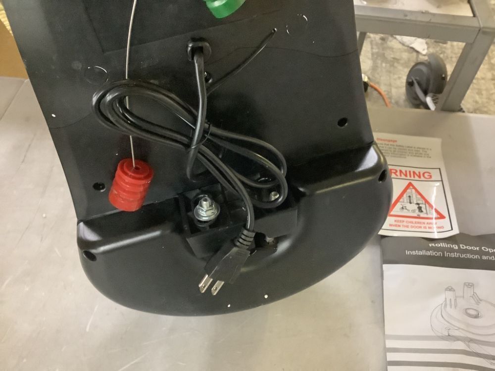 100W Electric Roll Up Garage Door Opener with 2 Remotes - Image 6 - Lot 112