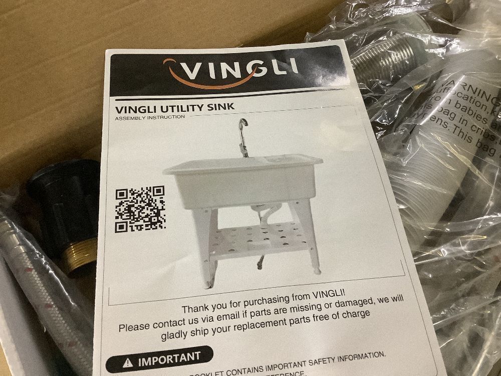 VINGLI Utility Sink - Image 7 - Lot 120