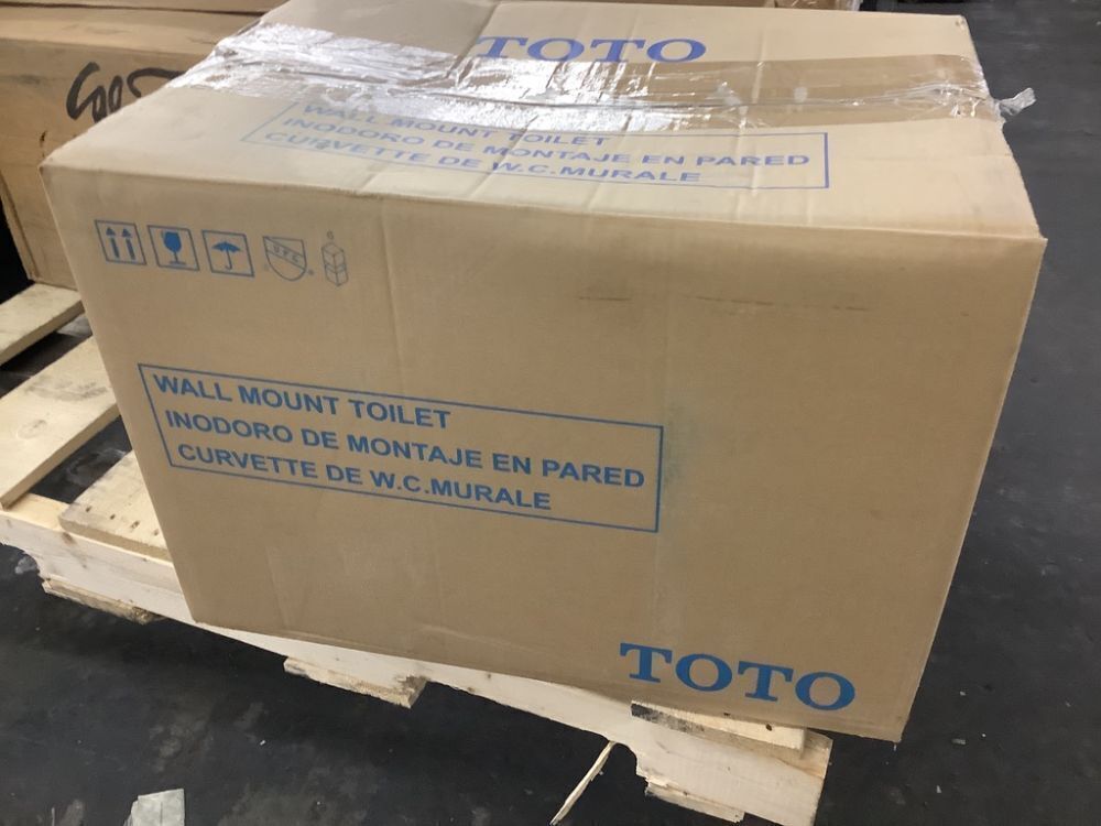 Maris Wall-Hung Elongated Toilet Bowl with Skirted Design - Image 2 - Lot 124SK