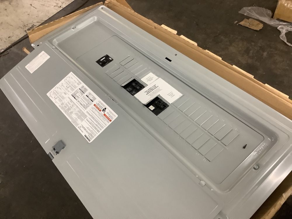 SIEMENS Generator Ready Load Center with a 200 Amp Main Breaker - Hinges Damaged - Image 5 - Lot 125SK