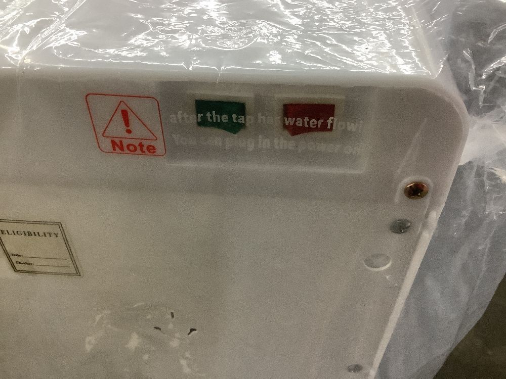 110V White Bottom Loading Water Cooler Dispenser Hot & Cold - Image 5 - Lot 142
