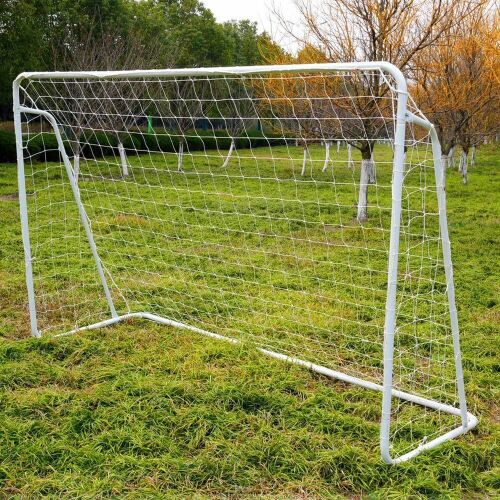 Lot of (2) 8x5ft Steel Frame Soccer Goal Net - Lot 151