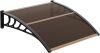 VINGLI Window Awning Door Canopy, 40" x 40" - Thumbnail 1