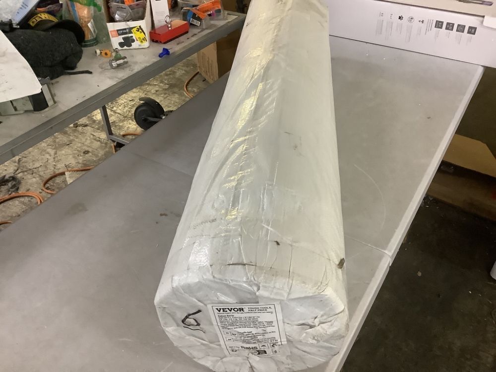 VEVOR Double Reflective Insulation Roll, Foam Core Radiant Barrier, 3.2 mm 48 in x 50 ft - Image 2 - Lot 157