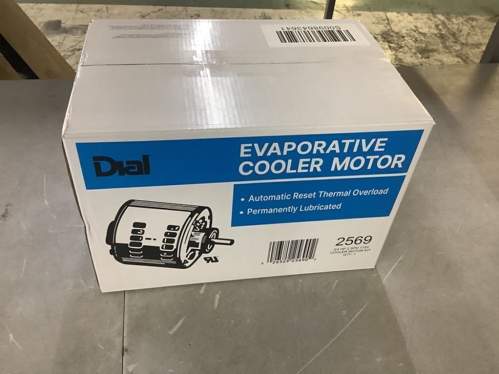 DIAL 2-Speed 3/4 HP Evaporative Cooler Motor Kit - Image 2 - Lot 196JF