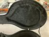 Glarry 5-String Microgroove Pattern Leather Wood Banjo Case - Thumbnail 4