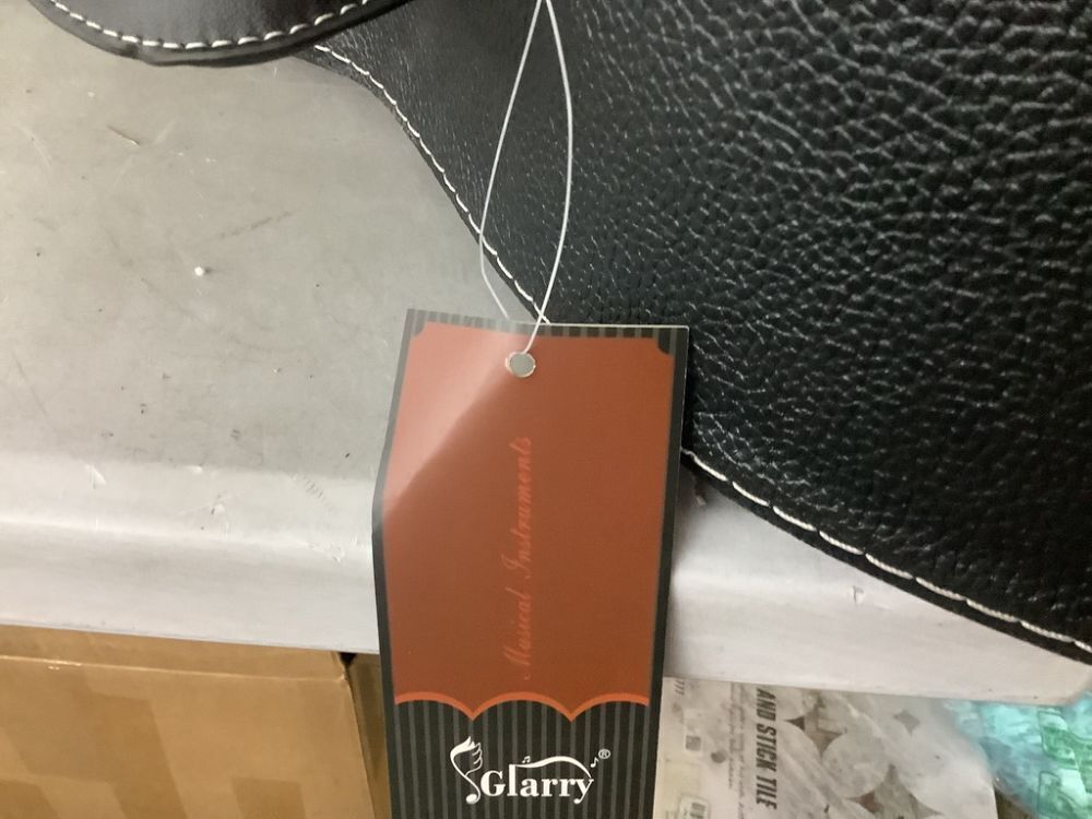 Glarry 5-String Microgroove Pattern Leather Wood Banjo Case - Image 6 - Lot 241