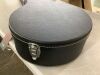 Glarry 5-String Microgroove Pattern Leather Wood Banjo Case - Thumbnail 8