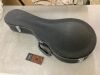 Glarry F-Style Mandolin Microgroove Pattern PVC Hardshell Case Black - Thumbnail 2