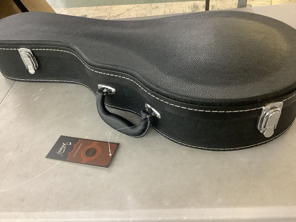 Glarry F-Style Mandolin Microgroove Pattern PVC Hardshell Case Black - Image 4 - Lot 247