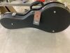 Glarry F-Style Mandolin Microgroove Pattern PVC Hardshell Case Black - Thumbnail 5